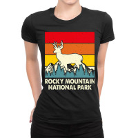 Rocky Mountain National Park Ladies Fitted T-shirt | Artistshot