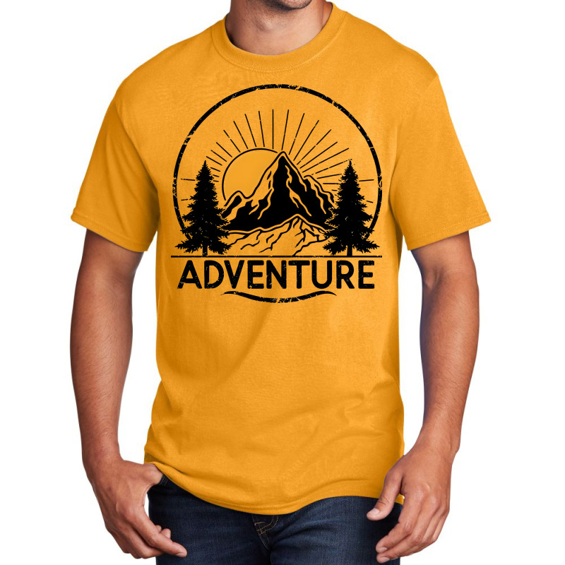 Adventure Basic T-shirt by ArtMikailah | Artistshot