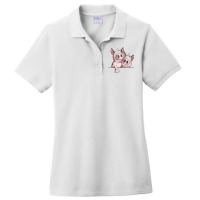 Funny Pig Duo Ladies Polo Shirt | Artistshot