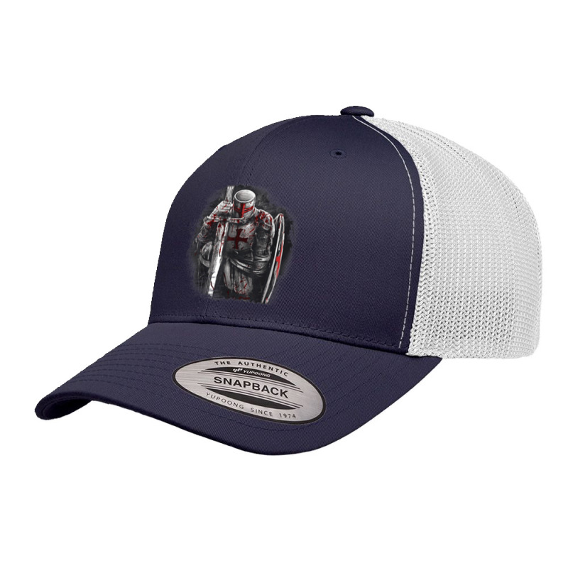 Christian Templar Knights Costume, Rosary Crusader Warrior Retro Trucker Cap | Artistshot