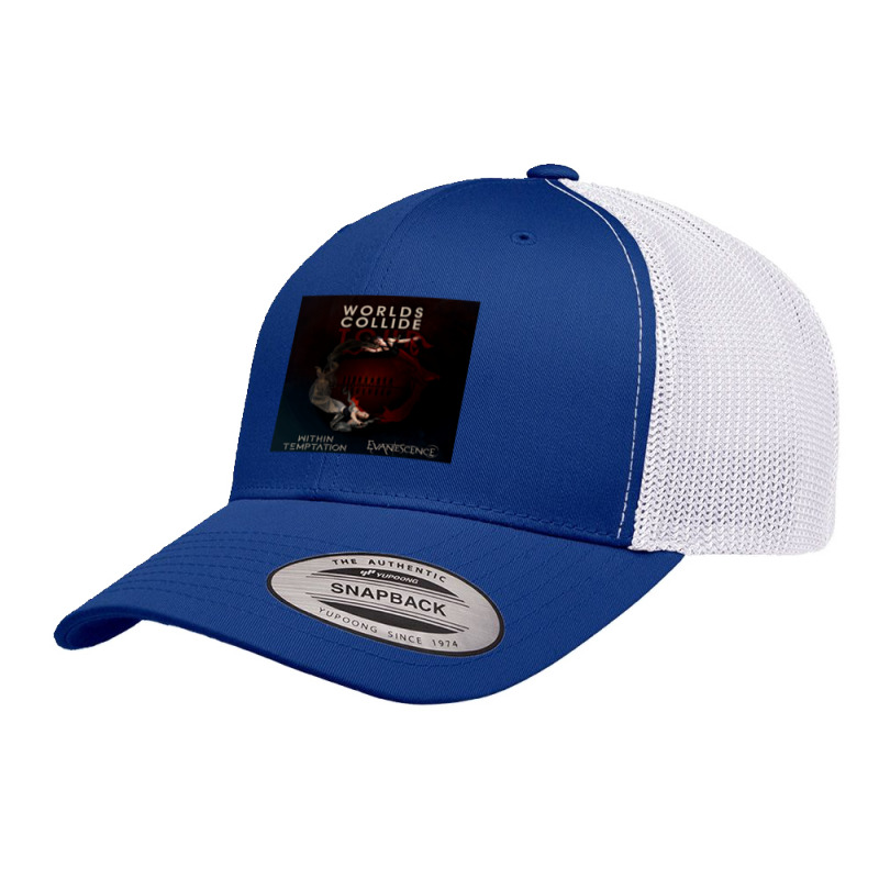 Evanescence Worlds Collide Tour 2020 Harusambil Retro Trucker Cap | Artistshot