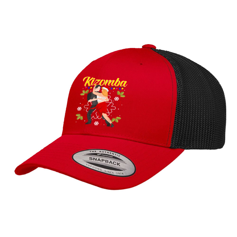 Kizomba Dancing Christmas Party Latin Dance Music Dancer T Shirt Retro Trucker Cap by caneypga | Artistshot