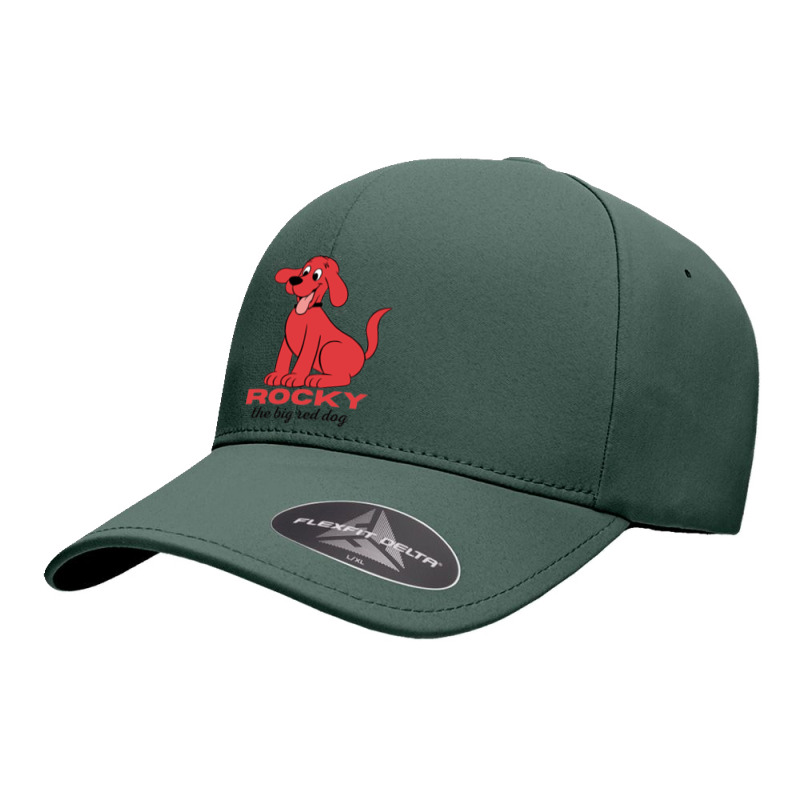 Rockythe Big Red Dog Seamless Cap by TIMOTHYSHRINER | Artistshot