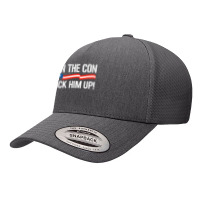 Don The Con  Lock Him Up  Anittrump Yupoong Trucker Cap | Artistshot