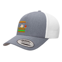 Burger Time Retro 80's Arcade Game Design Yupoong Trucker Cap | Artistshot