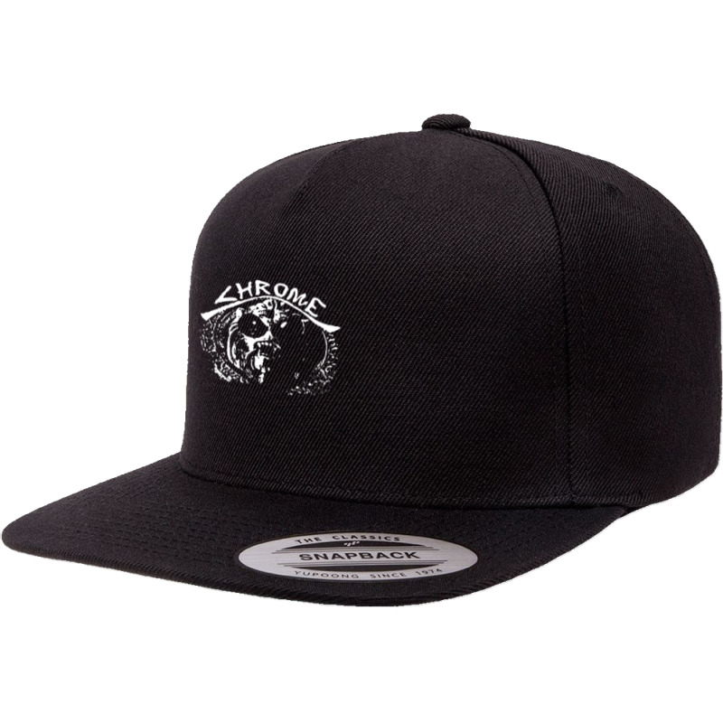 Chromesrd From Theaun Electronic Industrial Post Punk 5 panel snapback cap by cm-arts | Artistshot