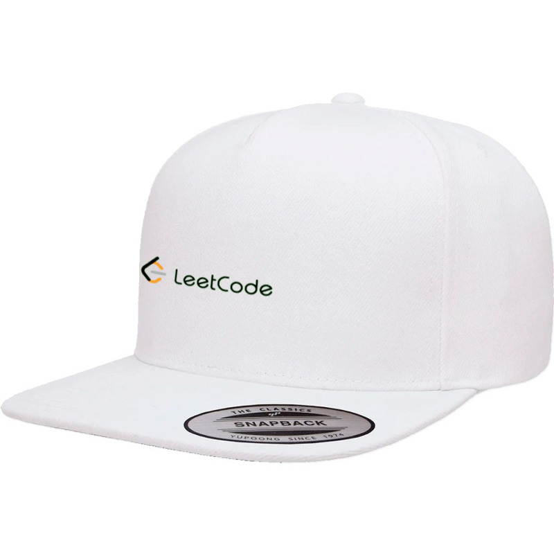 Leetcode 5 panel snapback cap by KEITHSHAPIRO | Artistshot