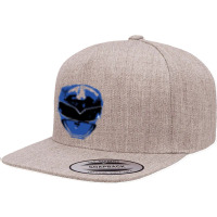 Blue Ranger 5 Panel Snapback Cap | Artistshot