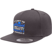 Paramedic Emt Can Sedate And Paralyze Stupid Funny Ems T Shirt 5 Panel Snapback Cap | Artistshot