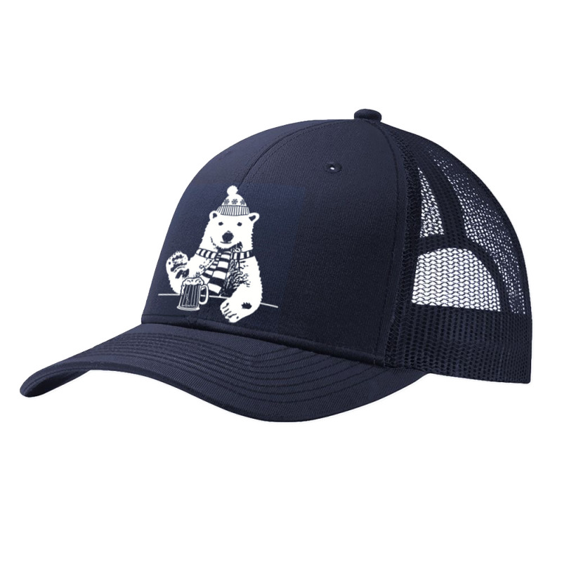 Polar Bear, Alaska Retro Ski Lodge, Wyoming Colorado, Polar Bear Art,  Pa Trucker Cap by SHOPTERR | Artistshot