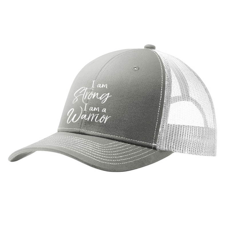 Cancer Treatment Survivor I Am Strong I Am A Warrior Pa Trucker Cap | Artistshot