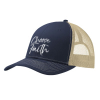 Cute Christian Faithfulness Gift Choose Faith Pa Trucker Cap | Artistshot