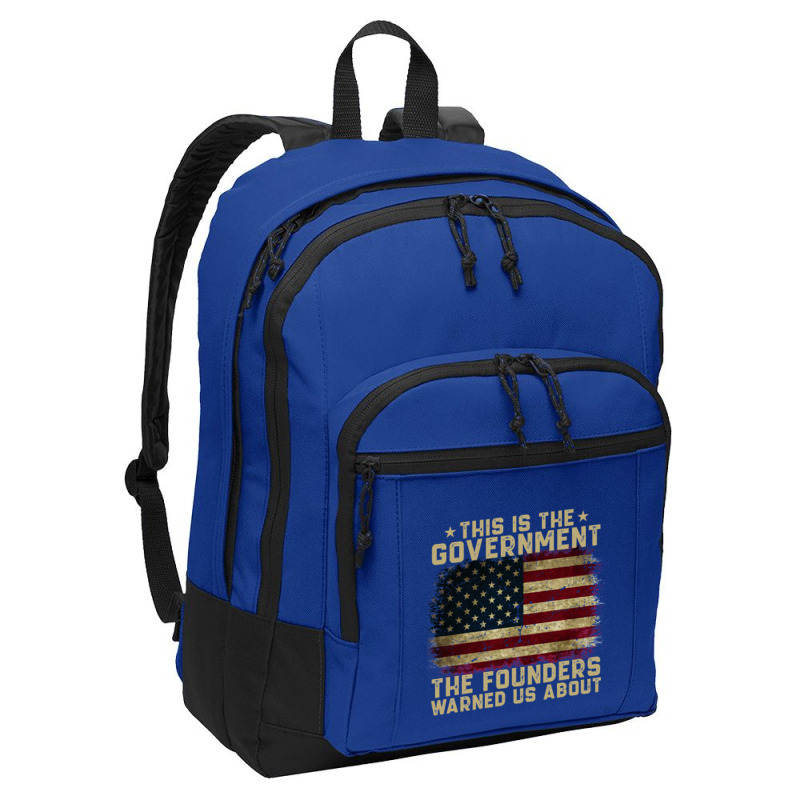 This Is The Government Our Founders Warned Us About Basic Backpack | Artistshot