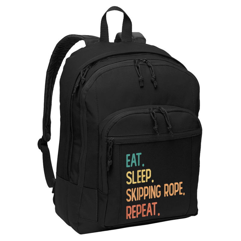 Eat Sleep Skipping Rope Repeat Basic Backpack | Artistshot