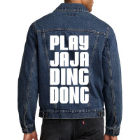 Play Jaja Ding Dong Men Denim Jacket | Artistshot