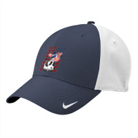 Funny Dairy Cows 4th Of July Costumes Usa Flag Dairy Cows Nike Dri-fit Cap | Artistshot