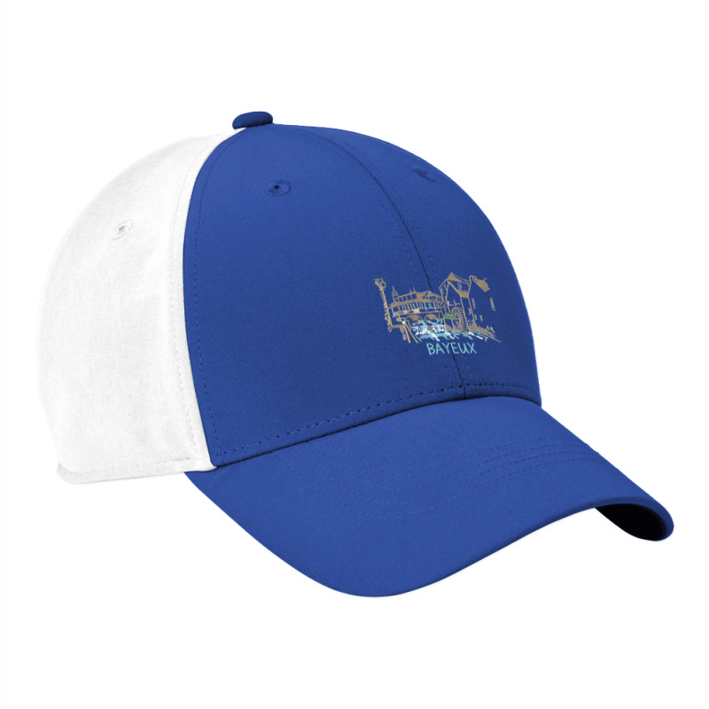 Bayeux France Unique Hand Drawn Art Gift Men Women Nike Dri-FIT Cap by cm-arts | Artistshot