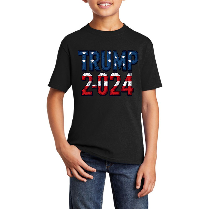 Funny Trump Scorecard 2 024 Basic Youth T-shirt by ERNESTO GUANCIA | Artistshot