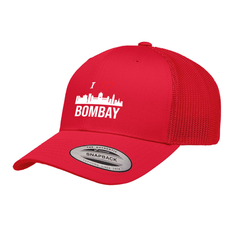 I Love Mumbai Or Bombay India Retro Trucker Cap by cm-arts | Artistshot