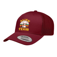 Storm Area 51 Alien Cheek Clapping Team Retro Trucker Cap | Artistshot