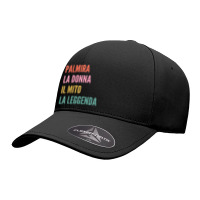 Funny Italian First Name Design   Palmira T Shirt Seamless Cap | Artistshot