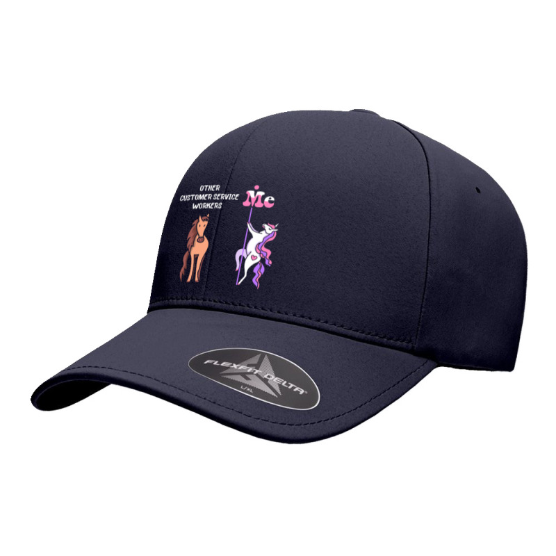 Other Customer Service Workers Me Tee Unicorn Customer Service Worker Seamless Cap | Artistshot