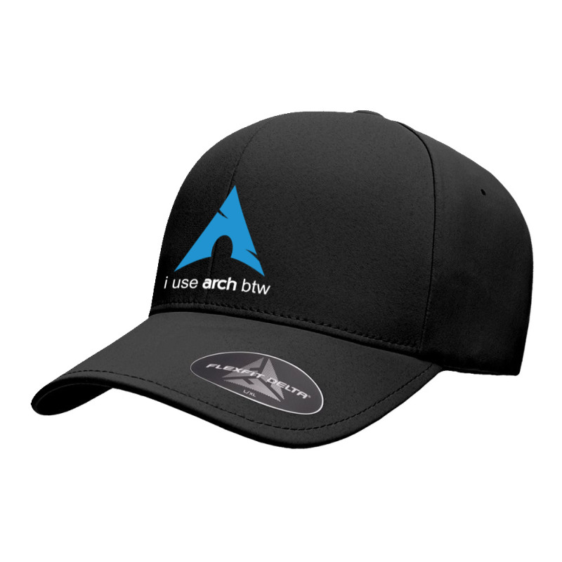 I Use Arch Btw Linux Seamless Cap by MONIQUEWORTH | Artistshot