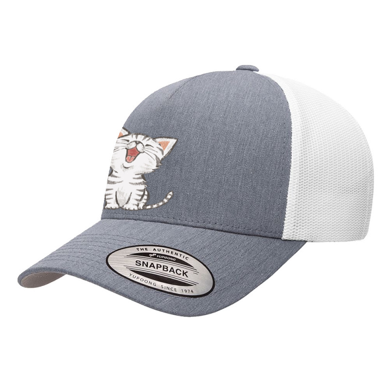 American Shorthair Happy 1 Yupoong Trucker Cap by CharlesWeber | Artistshot