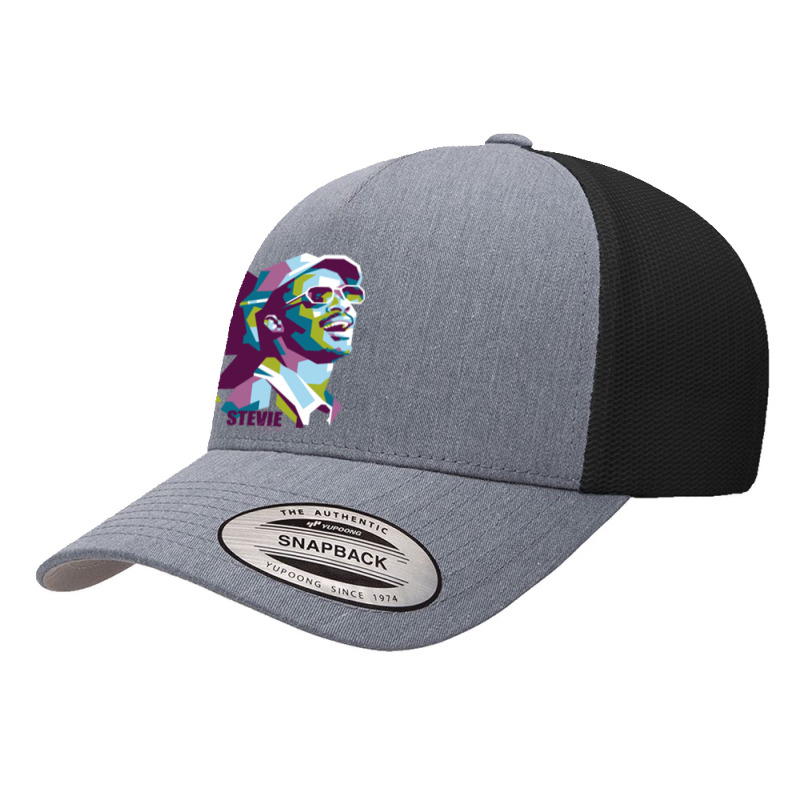 C:\users\dell\desktop\l2\chung 7\stevie Wonder Stevie Wonder Popart __ Yupoong Trucker Cap | Artistshot