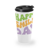 Happy Smile Day Travel Mug | Artistshot