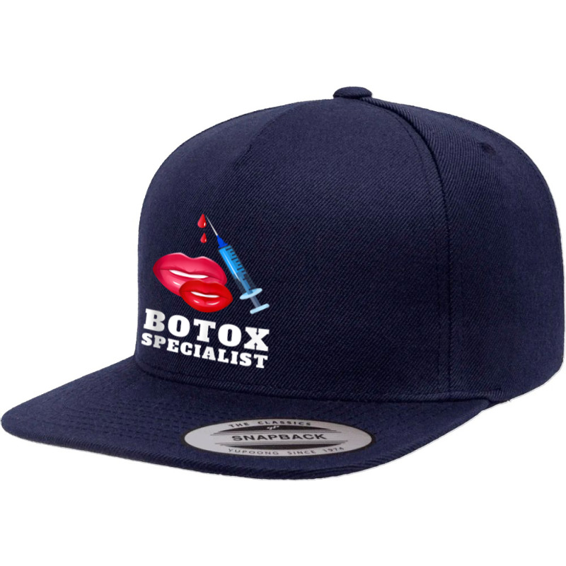 Botox Plastic Surgery And Aesthetic Nurse Injector Surgeon Tank Top 5 Panel Snapback Cap | Artistshot