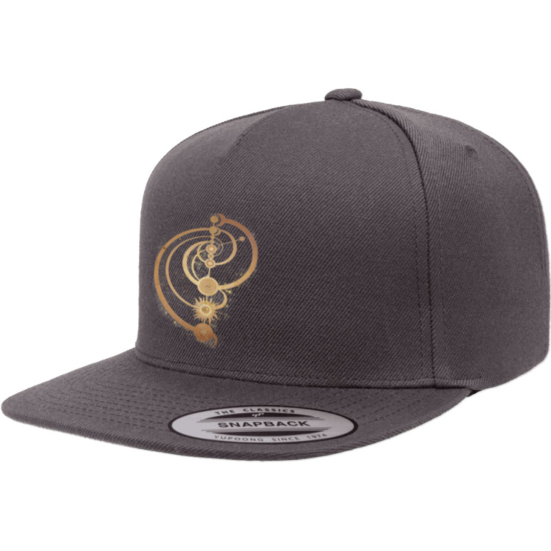 The Dark Crystal Master Time Symbol 5 panel snapback cap by DawnYerge-Gialanella | Artistshot