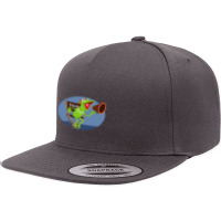 Kermit The Frog - Director 5 Panel Snapback Cap | Artistshot