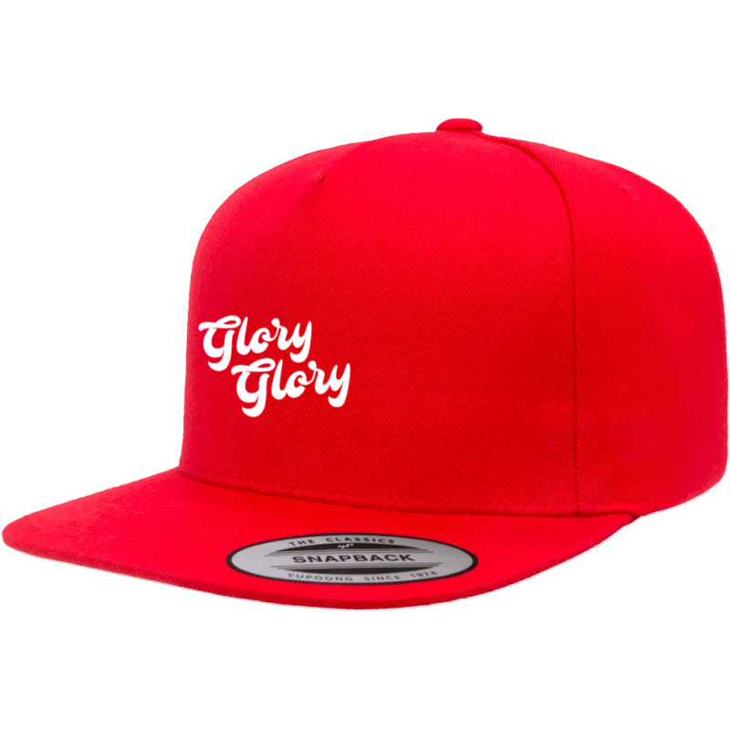 Glory Glory Georgia Rally Fight Song 5 panel snapback cap by cm-arts | Artistshot