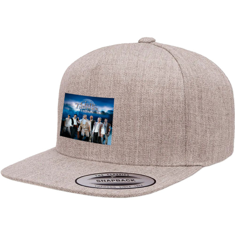 Celtic Thunder Storm 5 panel snapback cap by cm-arts | Artistshot