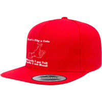 Let's Flip A Coin Head I Get Tail Tails I Get Head T Shirt 5 Panel Snapback Cap | Artistshot