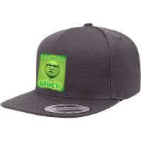 Inslee Grinch 5 Panel Snapback Cap | Artistshot