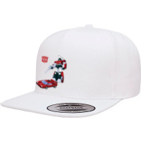 Sideswipe (dark Coloured T-shirts) 5 Panel Snapback Cap | Artistshot