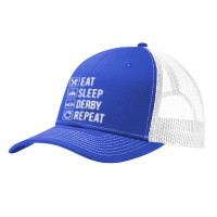 Demolition Derby Car Eat Sleep Repeat Pa Trucker Cap | Artistshot