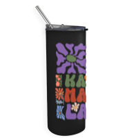 Kamala Floral Retro Tendance Skinny Tumbler | Artistshot