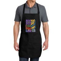 Kamala Floral Retro Tendance Full-length Apron | Artistshot