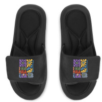 Kamala Floral Retro Tendance Slide Sandal | Artistshot