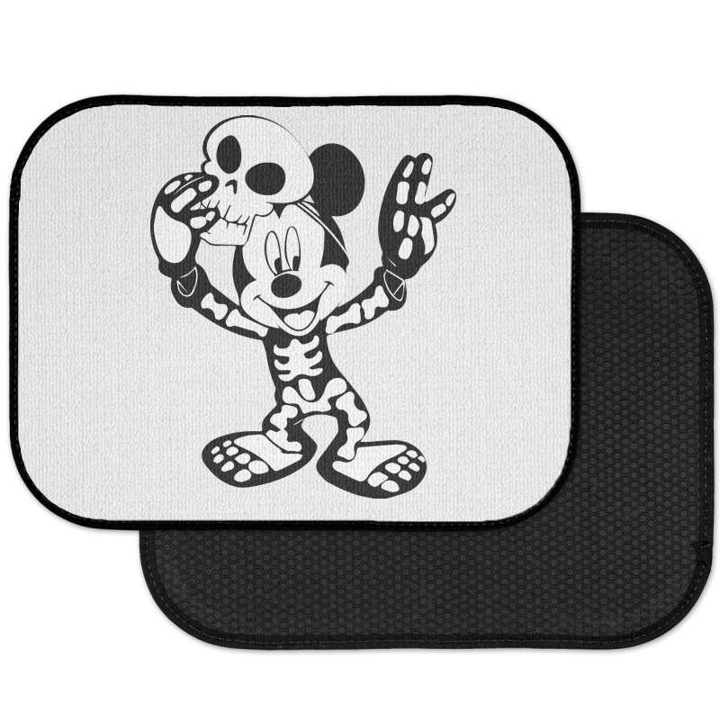 Micky Skull Rear Car Mat by DRIDI | Artistshot