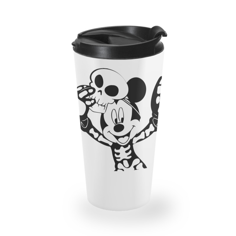 Micky Skull Travel Mug by DRIDI | Artistshot