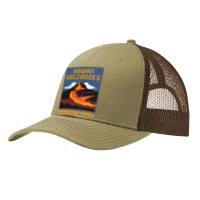 Hawaii Volcanoes National Park Big Island Retro Graphic Pullover Hoodi Pa Trucker Cap | Artistshot