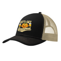 Lets Get Smashed Funny Pumpkin Beer Halloween T Shirt Pa Trucker Cap | Artistshot