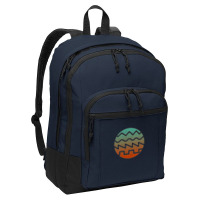 Synthesizer Fan Waveform Basic Backpack | Artistshot