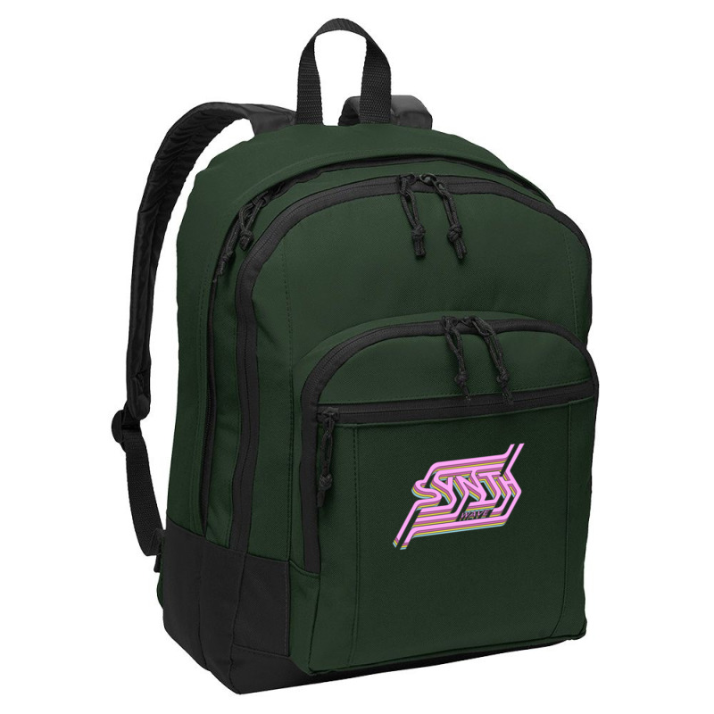 Synthwave For Synthesizer Music Lover Basic Backpack | Artistshot