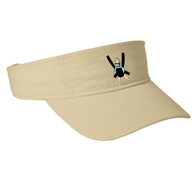 Carlos   Hangover Baby With Sunglasses In A Strap T Shirt Fashion Visor | Artistshot