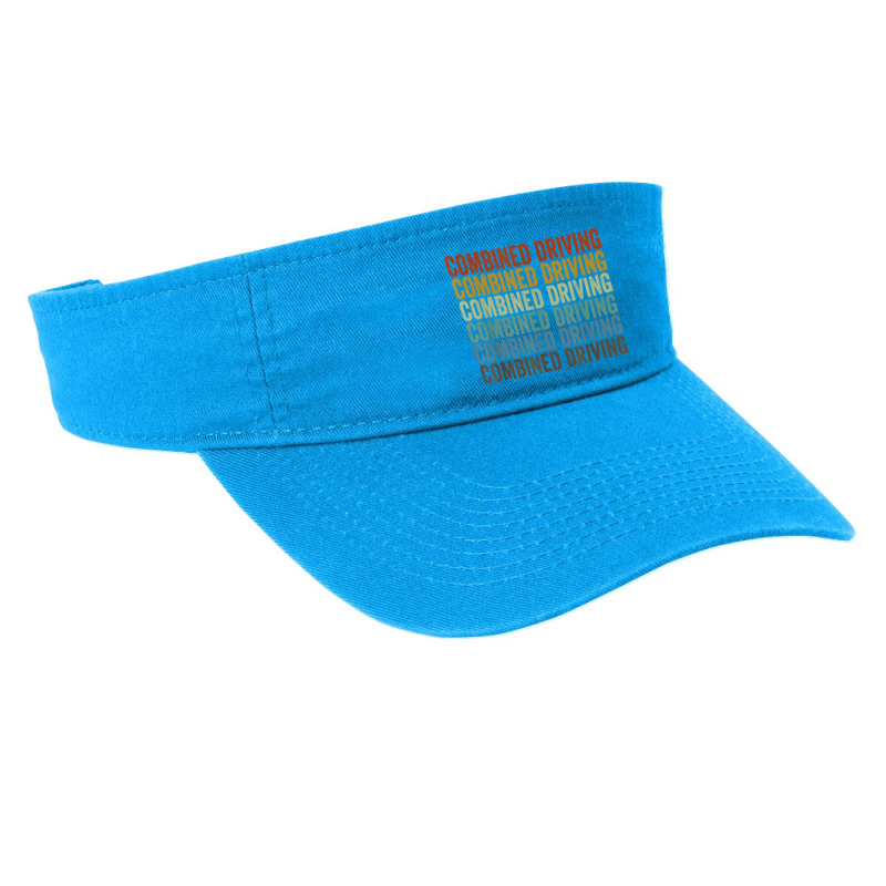 Combined Driving Sports Retro Fashion Visor by Tees | Artistshot